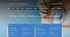 Desktop Screenshot of livision-optika.com
