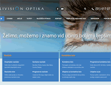 Tablet Screenshot of livision-optika.com